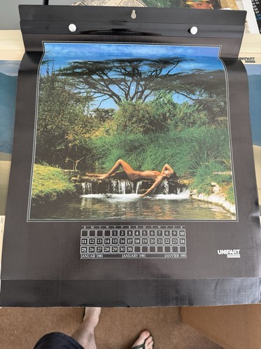 Unipart calendar 1981 - calendar,