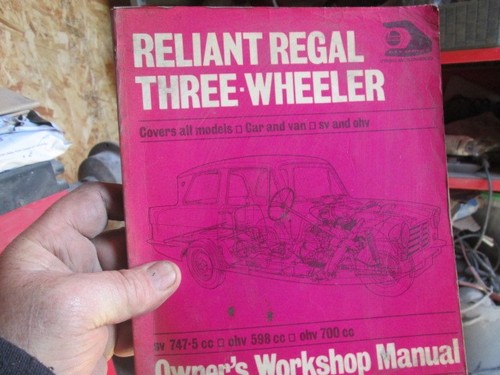 Reliant regal three - three, wheeler