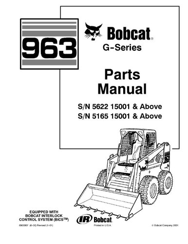 Bobcat 963 series - 963, parts