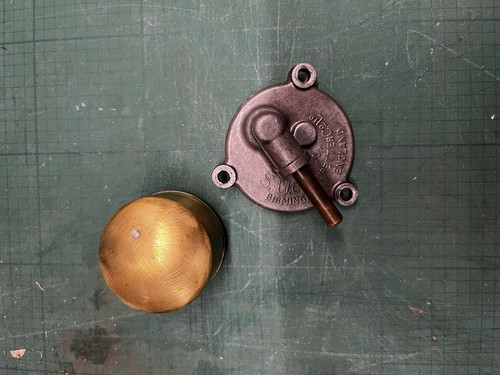 Hs2 carburettor float lid - hs2,