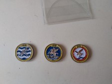 Royal Navy - Fleet Air Arm - Junglie Seaking Challenge Coins  845 - 846  -  848