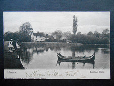 Loscoe Dam HEANOR  Derbyshire - Severn & Son Observer Office c1910 Rowing Boat