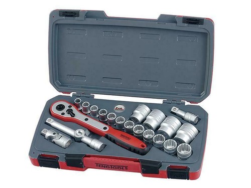Teng t1221 socket set 21 - teng,