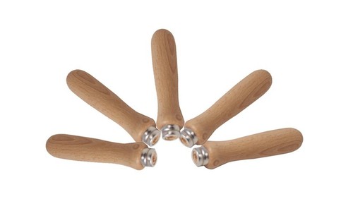 5pc pack wooden file - wooden, bbq