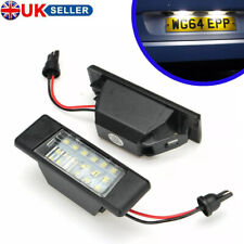 2x LED Rear Licence Number Plate Light For Nissan Juke Note NP300 Navara D23 Q50