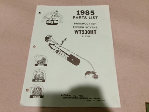 Hoffco 1985 brushcutter power - 1985,