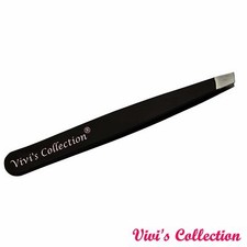 2x Eyebrow Tweezers Slanted