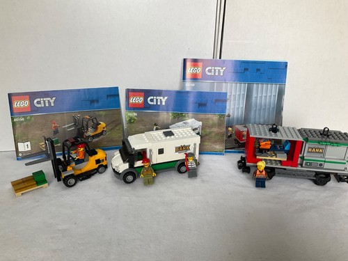 Lego bank wagon security van - security,