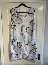 Next Floral Linen Blend Flower