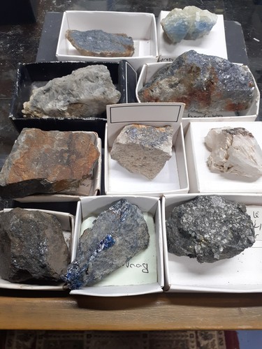 Mineral collection specimens - ,