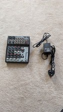 BEHRINGER XENYX 1002 mixer with power lead