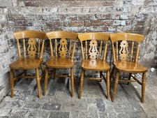Fiddle Back Dining Chairs Set Of 4 