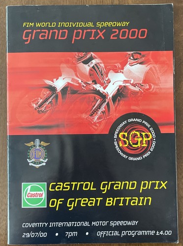 2000 speedway great - speedway, of