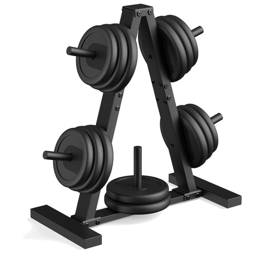 Triangular weight plate stand - weight,