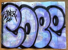COPE2 NYC Subway Map Graffiti