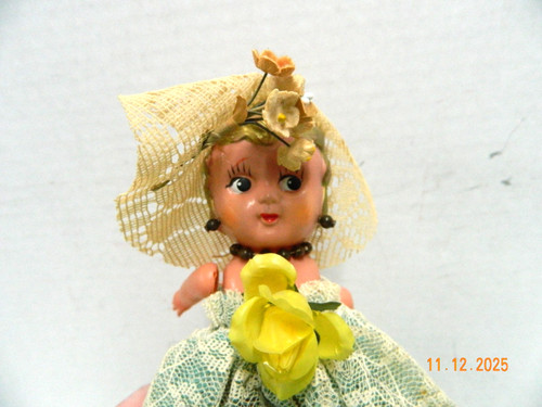 Vintage celluloid goggle eyes - celluloid,