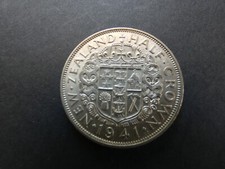 STUNNING UNC SILVER HALF CROWN