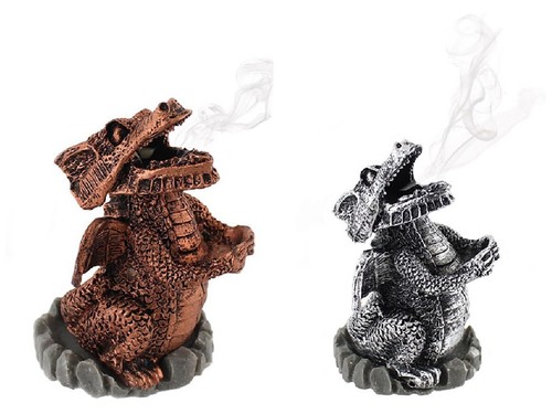 Roaring dragon incense cone - dragon,