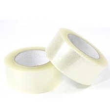 Sealing Shipping Packaging Tape CLEAR 50mm x 66m Parcel Sellotape