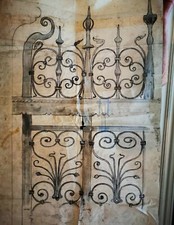 Antique Architectural Drawing