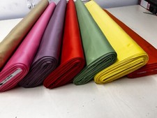PLAIN COTTON SATIN fabric
