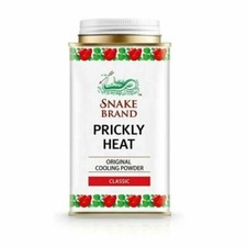 Snake Brand Prickly Heat Classic Cooling Powder - 140g pack of 1