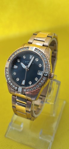 Rose gold rotary - watch, for