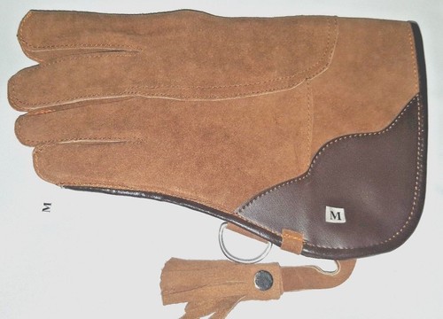 Falconry glove suede - falconry,