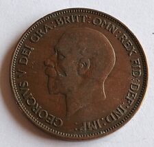 1934 One Penny Coin , George V