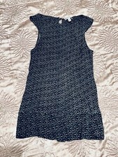 ALLEGRA HICKS DESIGNER Grey black Blouse Size 8