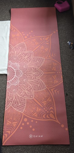 Gaiam 6mm premium yoga - premium, mat