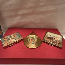Vintage Duo Of Power Compacts