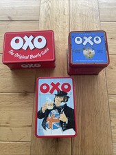 Vintage Oxo Advertisement Tins