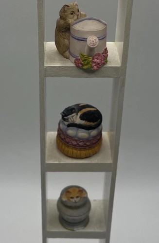 Lenox cat thimbles set - lenox,