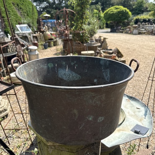 Large antique garden copper - antique,