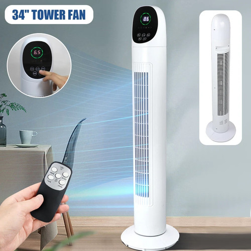 Tower fan inch - 34", cooling