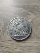 1898 victoria silver crown - crown, st