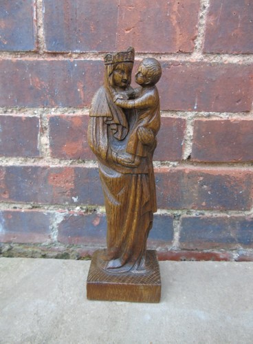 Antique oak carving the - oak,