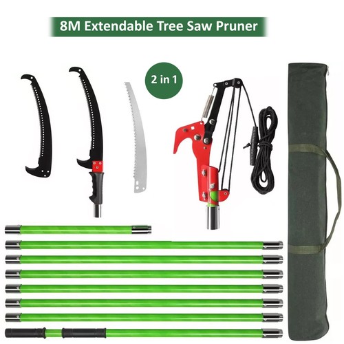 Extendable telescopic tree saw - tree,