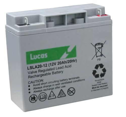 Pair lucas 12v 20ah - or,