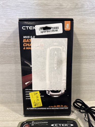 Ctek mxs battery charger - battery,