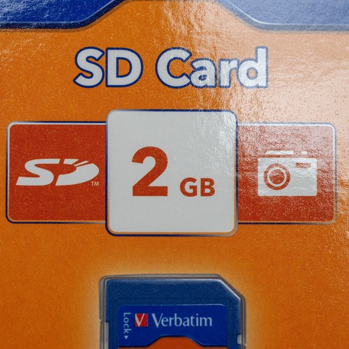 Verbatim memory card - 2, sd