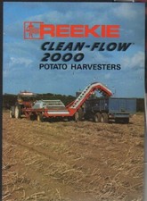 REEKIE Automatic Potato Planter Brochure Leaflet