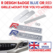 R DESIGN BADGE RED OR BLUE