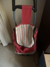 Red Shopping Trolley Excellent