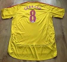 Liverpool ‘Gerrard 8’ 2006/2007 Football Away Shirt - Size XL