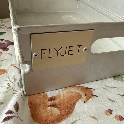 Vintage flyjet airline - flyjet, trolley