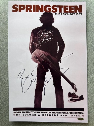 Bruce springsteen signed - bruce,