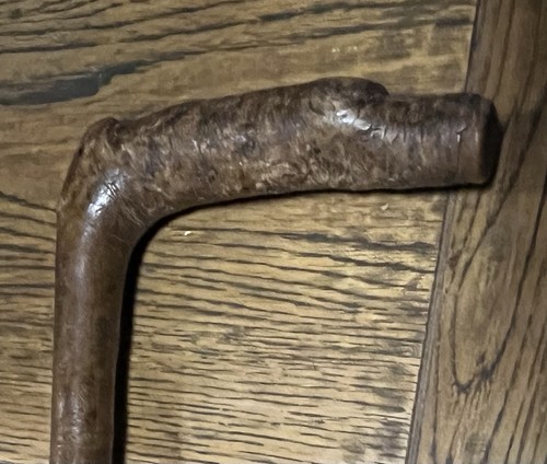Vintage bent stick wooden - vintage,