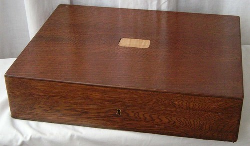 Vintage lined wooden - lined,